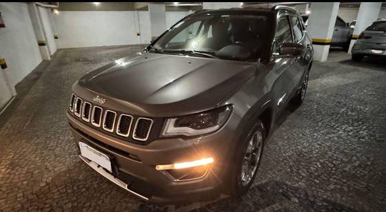 JEEP COMPASS 2.0 16V FLEX LIMITED AUTOMÁTICO JEEP COMPASS 2.0 16V FLEX LIMITED AUTOMÁTICO